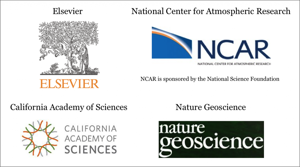 AGU 15 sponsors logos